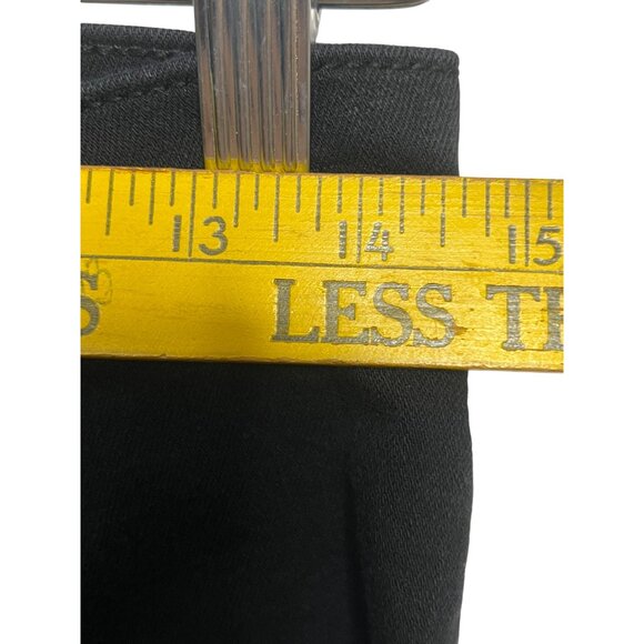 Express Women's Mid-Rise Black Jeans Ankle Legging Stretch 5 Pocket Size 4 - Picture 6 of 15